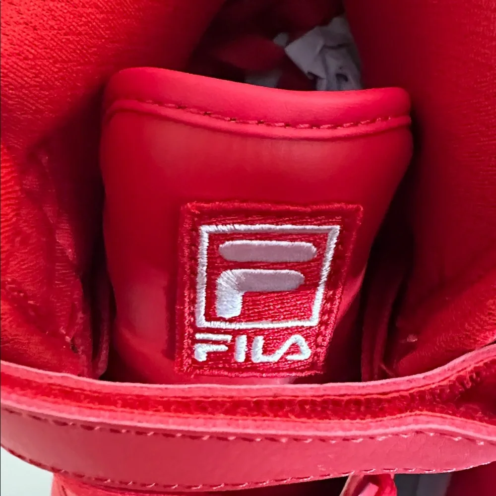 Fila Men's 13 Repetition Red Synthetic Lifestyle Sneakers Size 7 New in Box! - Picture 8 of 13